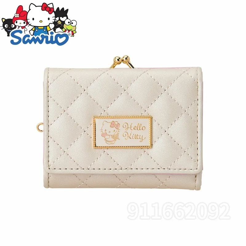  Hello Kitty New Mini Backpack Luxury Brand Original Women's Wallet Cartoon Large Capacity Fashion Trend Mini Coin Purse