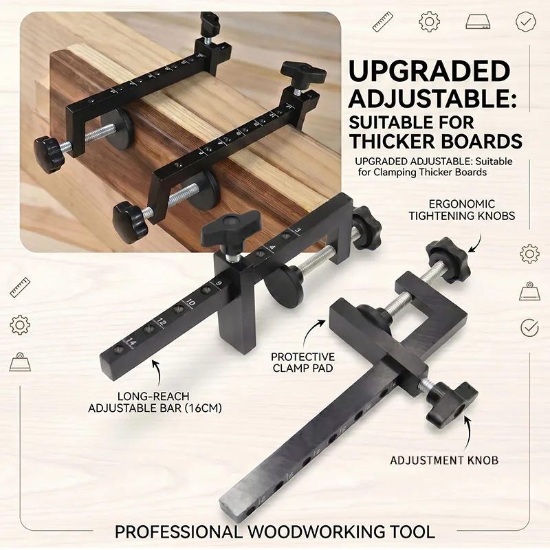 Adjustable Extended F-shaped Clamp Woodworking Fixing Rubber Sleeve Y-shaped Positioning Iron Clamp DIY G-shaped Tool Accessory