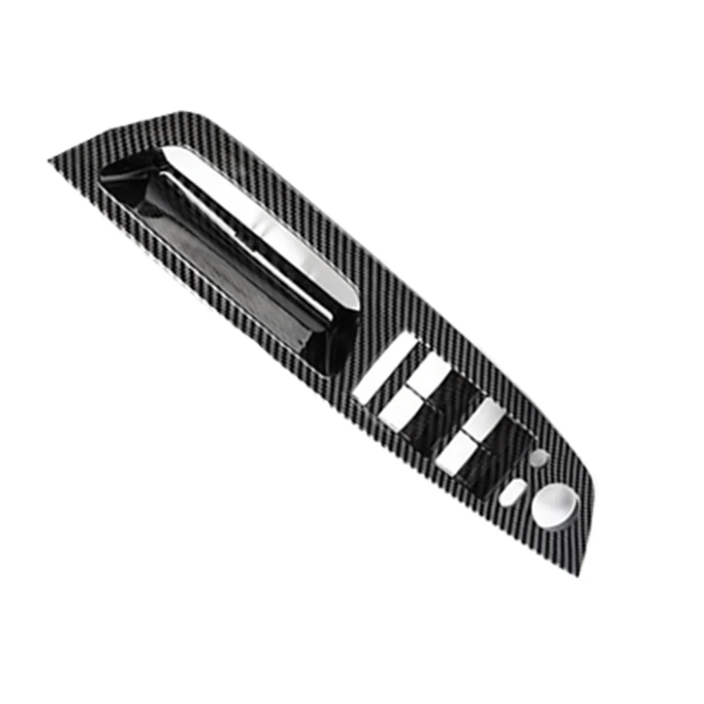 Picture 5: Carbon Fiber Pattern Inner Door Handle 4Pcs Right-Hand Drive for BMW X5