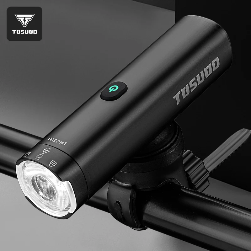 TOSUOD Bicycle Light - Night Riding Lamp, USB Charged High-Intensity Flashlight Bike Front Light.