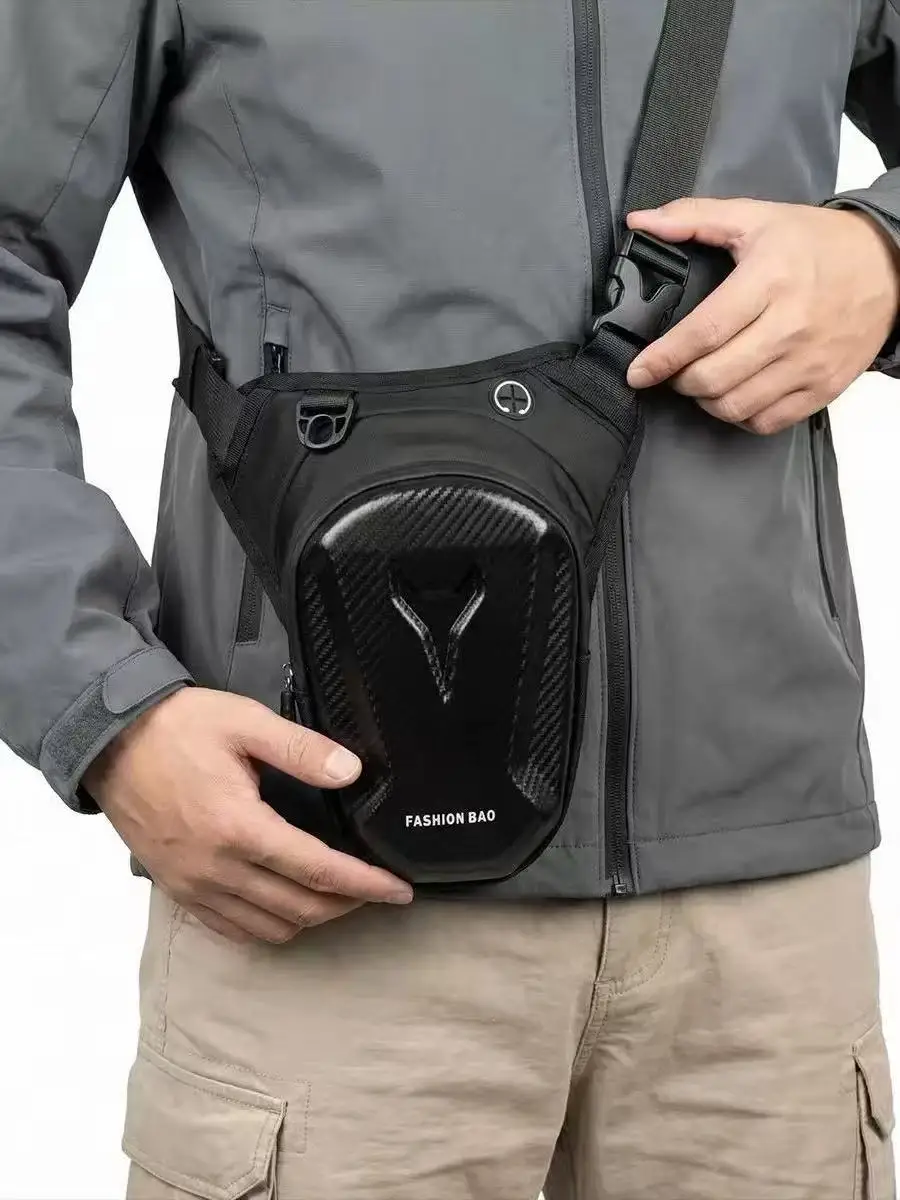 Motorcycle Leg Tank Bag Waterproof Waist Pack Crossbody Rider Biker Drop Thigh Motocross Moto Gear Men Women