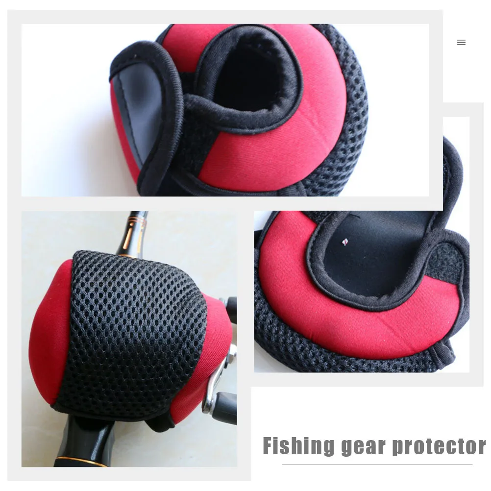 

Fishing Reel Bag Waterproof Breathable Nylon Protective Pouch Portable Outdoor Accessory Twine Storage