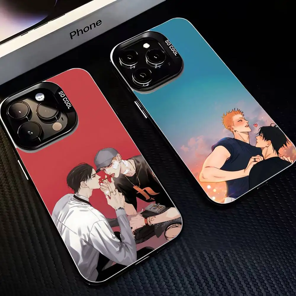 

19 Days Comic Phone Case For iPhone17,16,15,14,13,12,11 Plus,Pro Max Black Matte Shockproof Cover