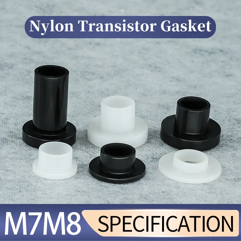 screw gasket M7M8  plastic  nylon washers the step T-type spacer insulation gasket seals gasket Ring bolt thread  protector