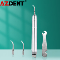 Azdent Dental Air Scaler Handpiece 2 / 4 Holes With Tips G1,G2,P1 Dentistry Instruments Lab Tools