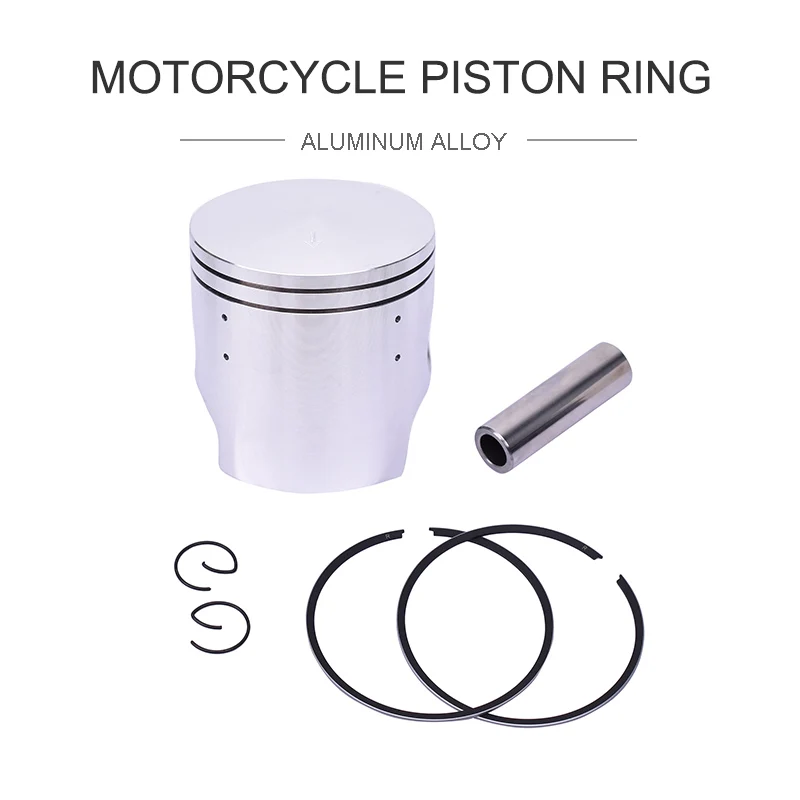 66mm 66.25mm 66.5mm 66.75mm 67mm Pin 16mm Motorcycle Engine Piston Rings Set For Kawasaki KDX200 KDX 200 89-95 01-06 Ring Kit