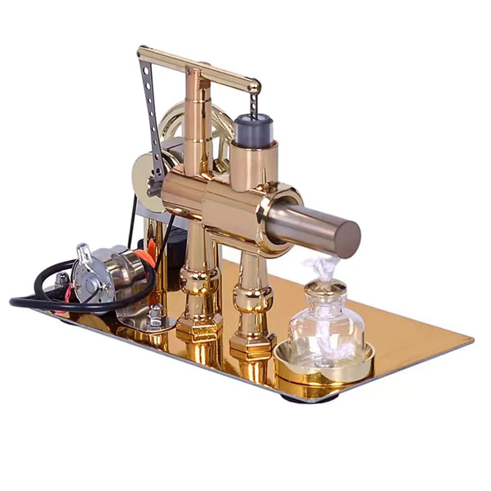 Educational Display As Shown In The Picture Single Cylinder Generator Educational Model Metal Engine Model Visual Texture Design