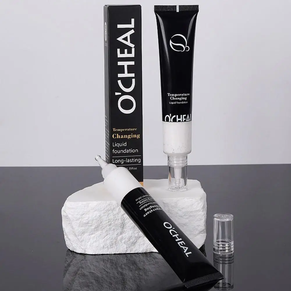 Long Lasting Thermostatic Liquid Foundation Oil Control Brightening Not Fading Concealer Face beauty Makeup Cosmetic