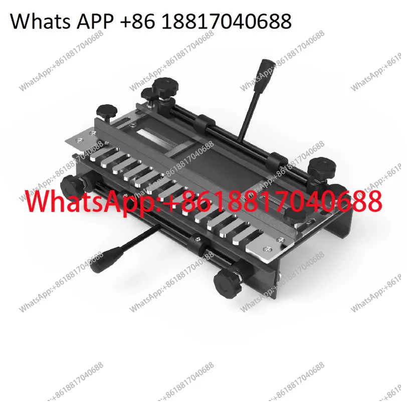 Woodworking dovetail tenon machine mahogany furniture dovetail machine semi-transparent DIY tenon and tenon machine 24 inches