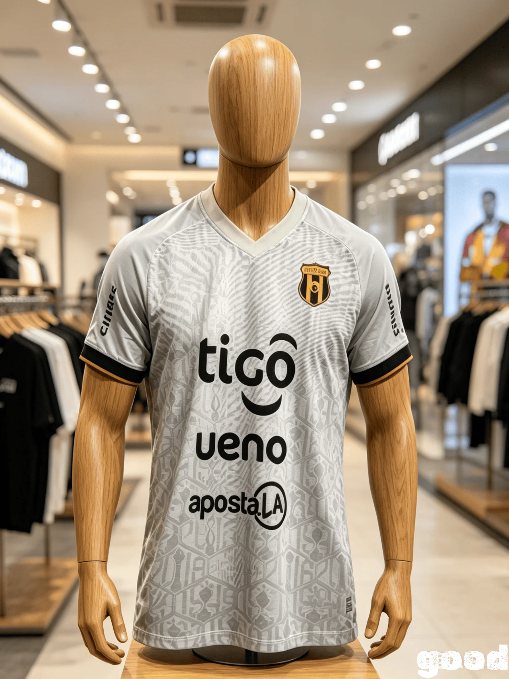 Nova Camisa de Futebol 2026 do Club Guaraní da Primeira Divisão do Paraguai - Mais Vendida, Esportiva, de Secagem Rápida, para Pais e Filhos