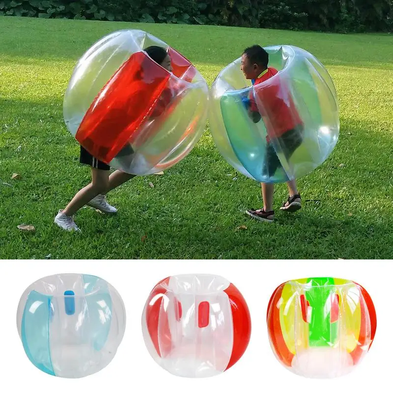 Bumper Balls For Kids Inflatable Sumo Ball Human Hamster Ball Outdoor Team Game Play Toys Summer Bubble House Safe Inflatable