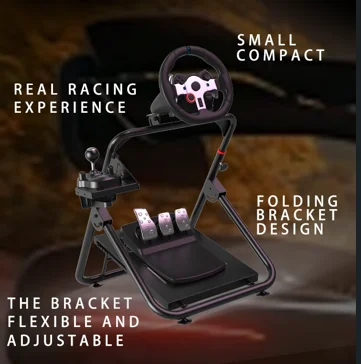 Professional Adjustable Driving Bracket Car Racing Simulator Gaming Steering Wheel Stand  Racing simulator bracket