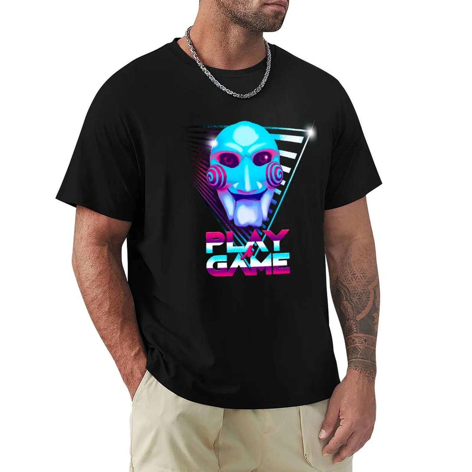 Play a Game T-Shirt funnys graphic t shirts hippie clothes plus size clothes shirts men