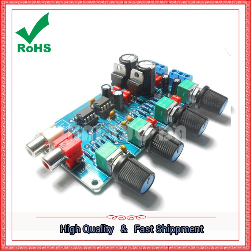 HIFI Fever Level Tone Board NE5532 Front Board Power Amplifier Front Board Spare Parts Package Amplifiers Module