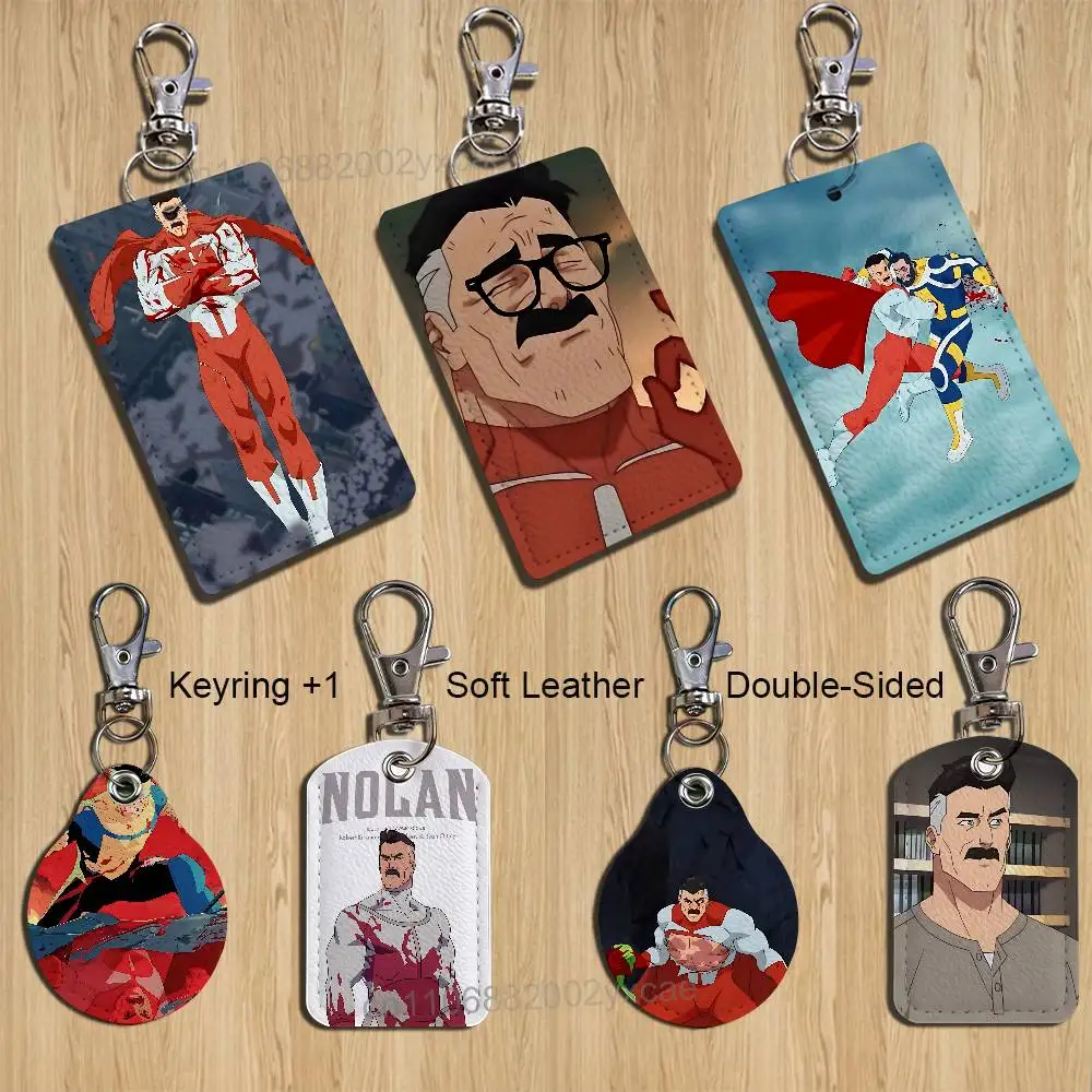 

cool Nolan Grayson Invincible Card Holder Keychain Key Ring Door Lock Access Protective Case For Security Gift