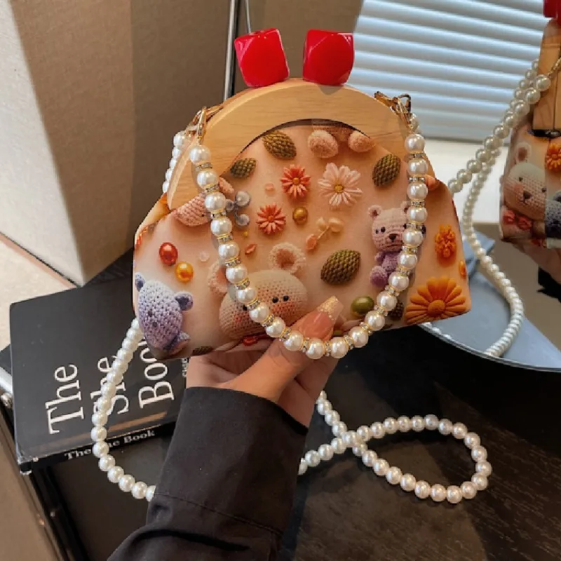 

Original Textured Leather Handbag For Women Luxury Designer Crossbody Large Capacity Diaper Bag Elegant Commuter Stylish Tote