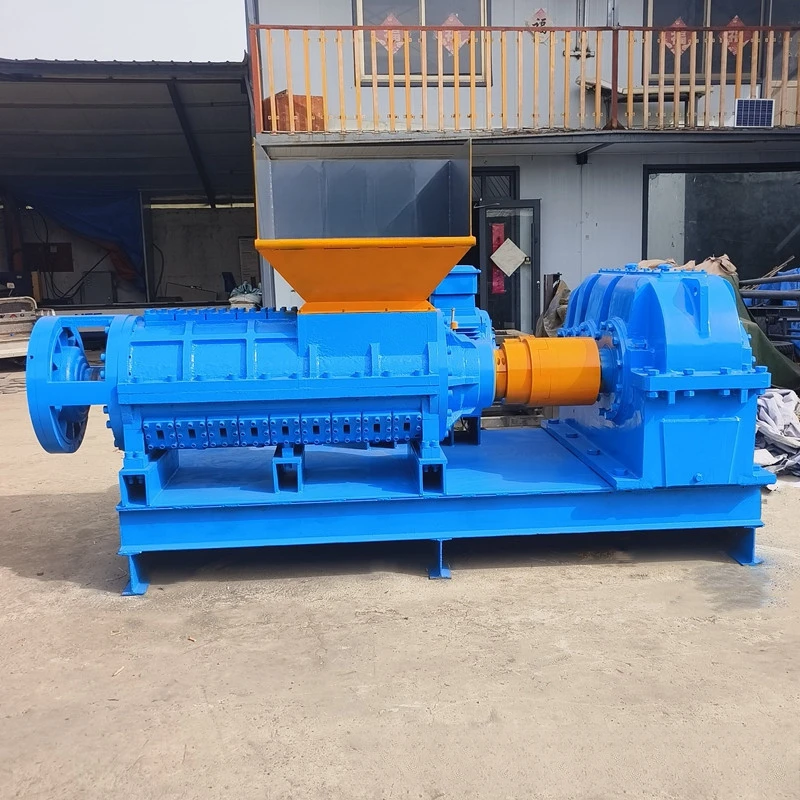 معالجة النفايات الصلبة فيلم بلاستيكي قطع قماش ممزقة الملابس القديمة طن كيس كسارة حلزونية الشركة المصنعة