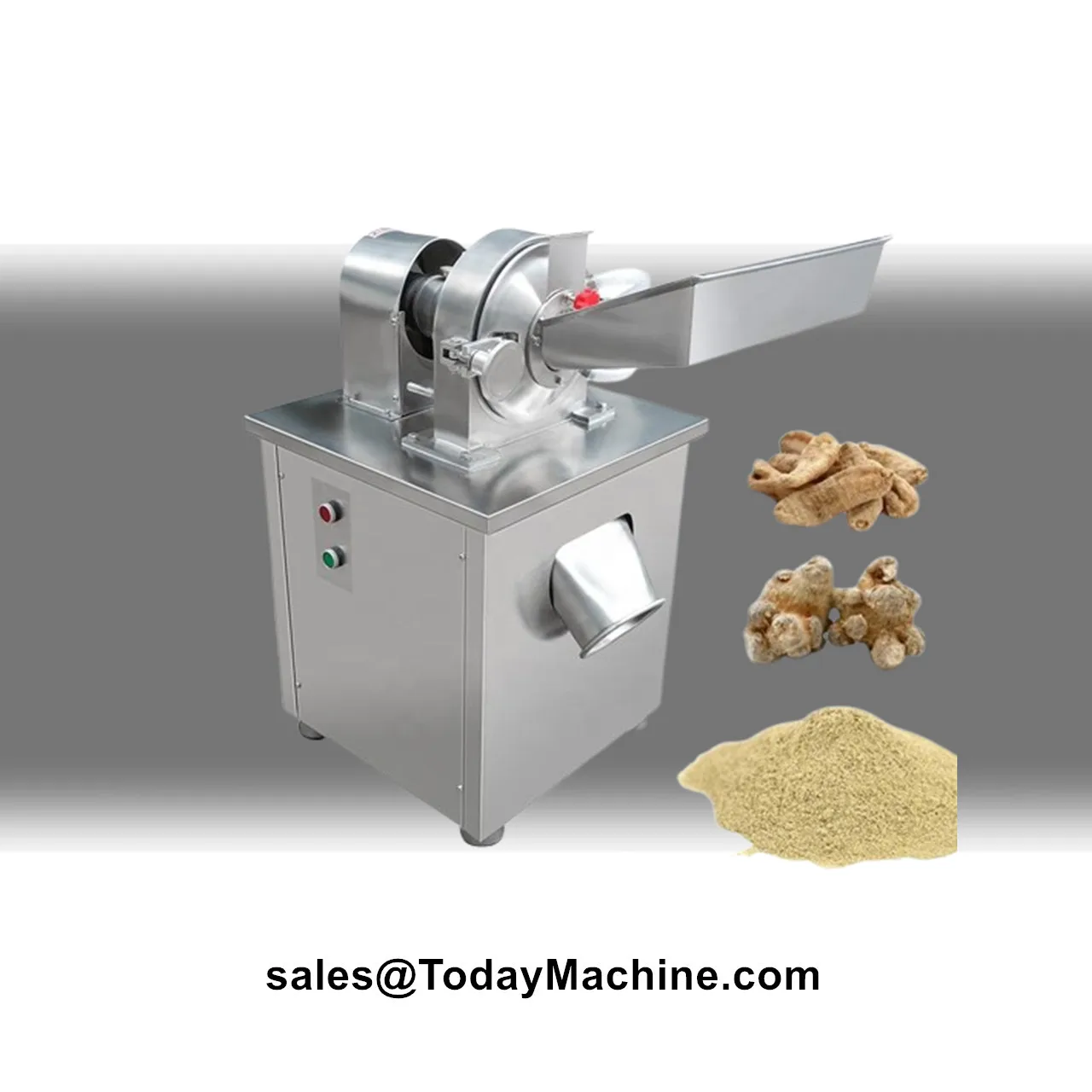 Stainless Steel Turmeric Chili Industrial Pulverizer Seasoning Powder Salt Sugar Grinding Machine