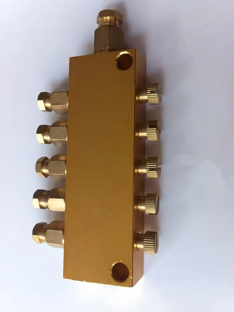 Bộ đầy đủ 2L Hoàn Toàn Tự Động Bôi Trơn Bơm 220 V Đơn Màn hình Dầu Bôi Trơn Máy Bơm cho máy CNC