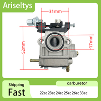 Carburetor For 22cc 23cc 24cc 25cc 26cc 33cc Stroke Trimmer 909-152 Débroussailleuse