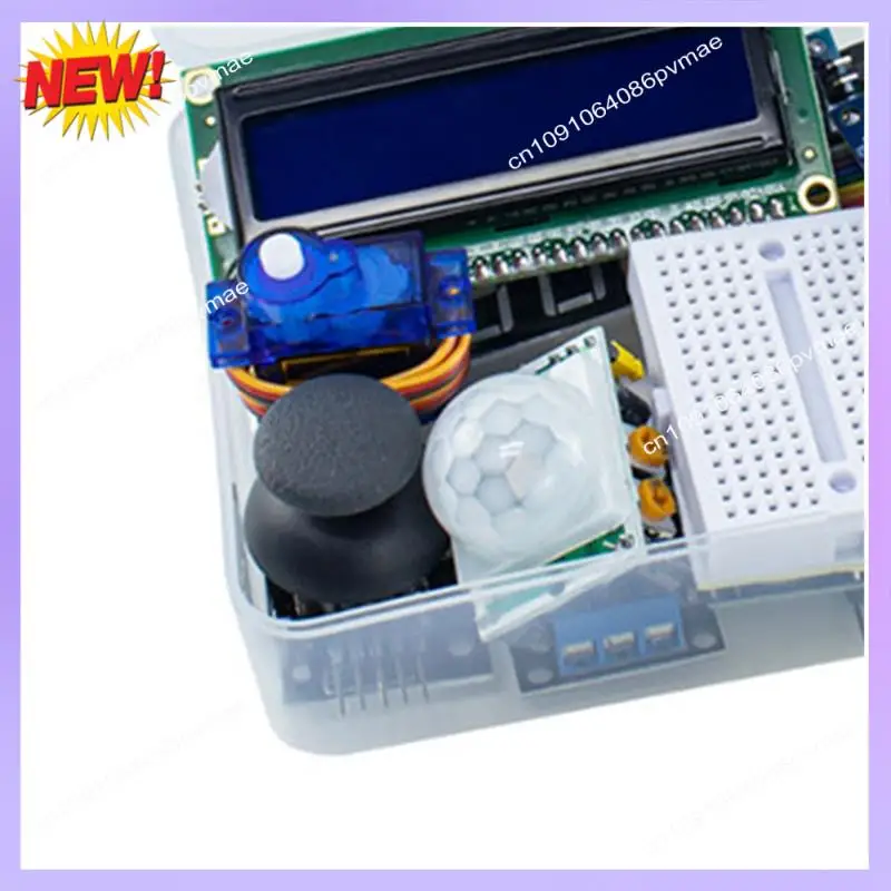 T24C Starter Kit Parts Accessories Fit For LCD1602 OLED0.96 For Arduino R3 Set Improvement Development Board