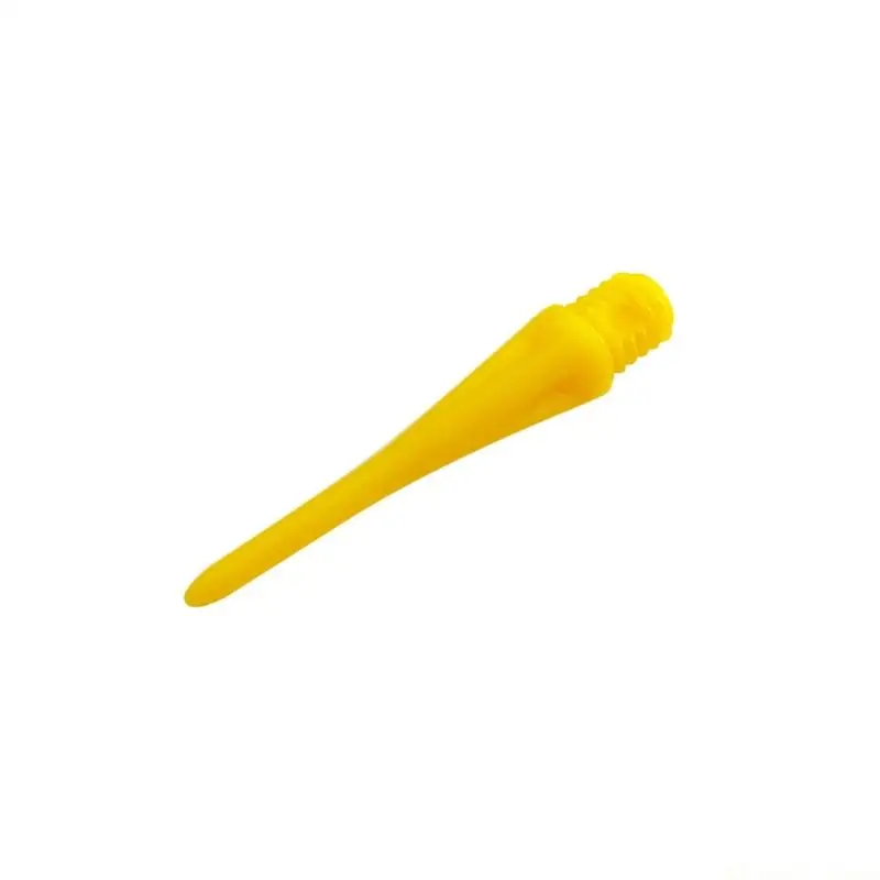 31BE 100PCS Plastic Darting Tips 2BA Thread Soft Darting Tips Replacement Plastic Tip Soft Tip Darting Accessories Easy to Use