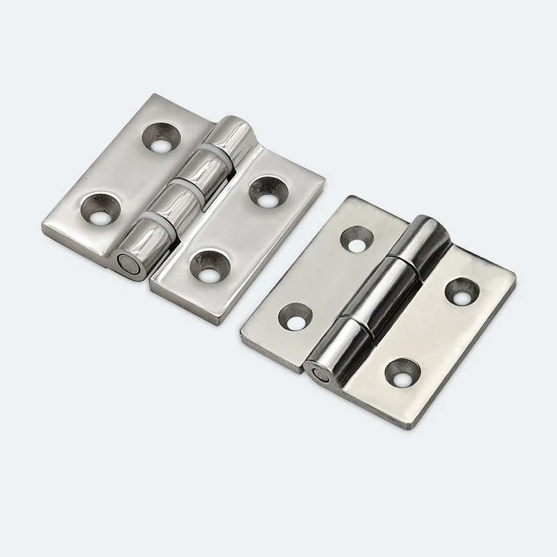 

Stainless Steel Hinge Industrial Cabinet Door Mute Buffer Thicken Butterfly-Shaped Flat Stop Hinge ZL064 -1 C/2C