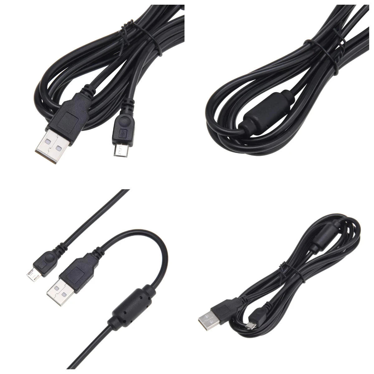 300pcs 1.8M Long Micro USB Charger Data Cable Controller Charging Wire For PS4 Slim Xbox One Wireless Controllers