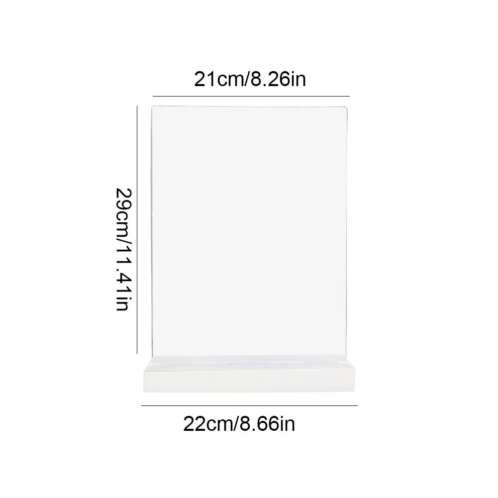 لوحة تحديد متوهجة LED USB شحن لوحة عرض الفلورسنت لوحة رسم ذاتية الصنع للمنزل