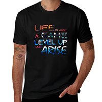 Solo Leveling Arise Aesthetic T-Shirt T-Shirt cotton tshirt 100% man t shirts for men casual T-Shirt