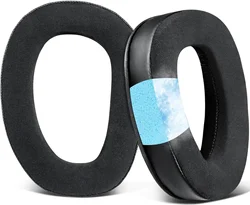 Ear Cushion Memory Foam Ear Pads Replacement for Sennheiser GSP 370/350/303/302/301/300 Headphones for GSP370, GSP350 Headset