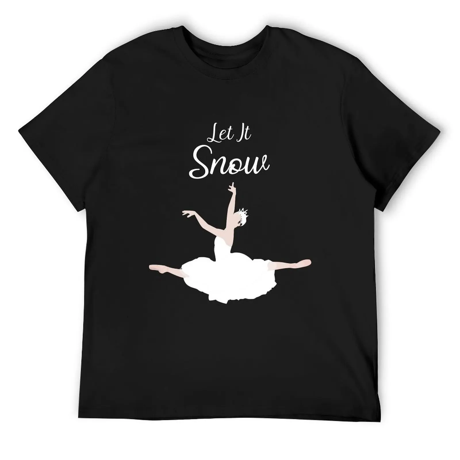 

Let It Snow - Light Skin Tone T-Shirt boys animal print man clothes summer top shirts men graphic