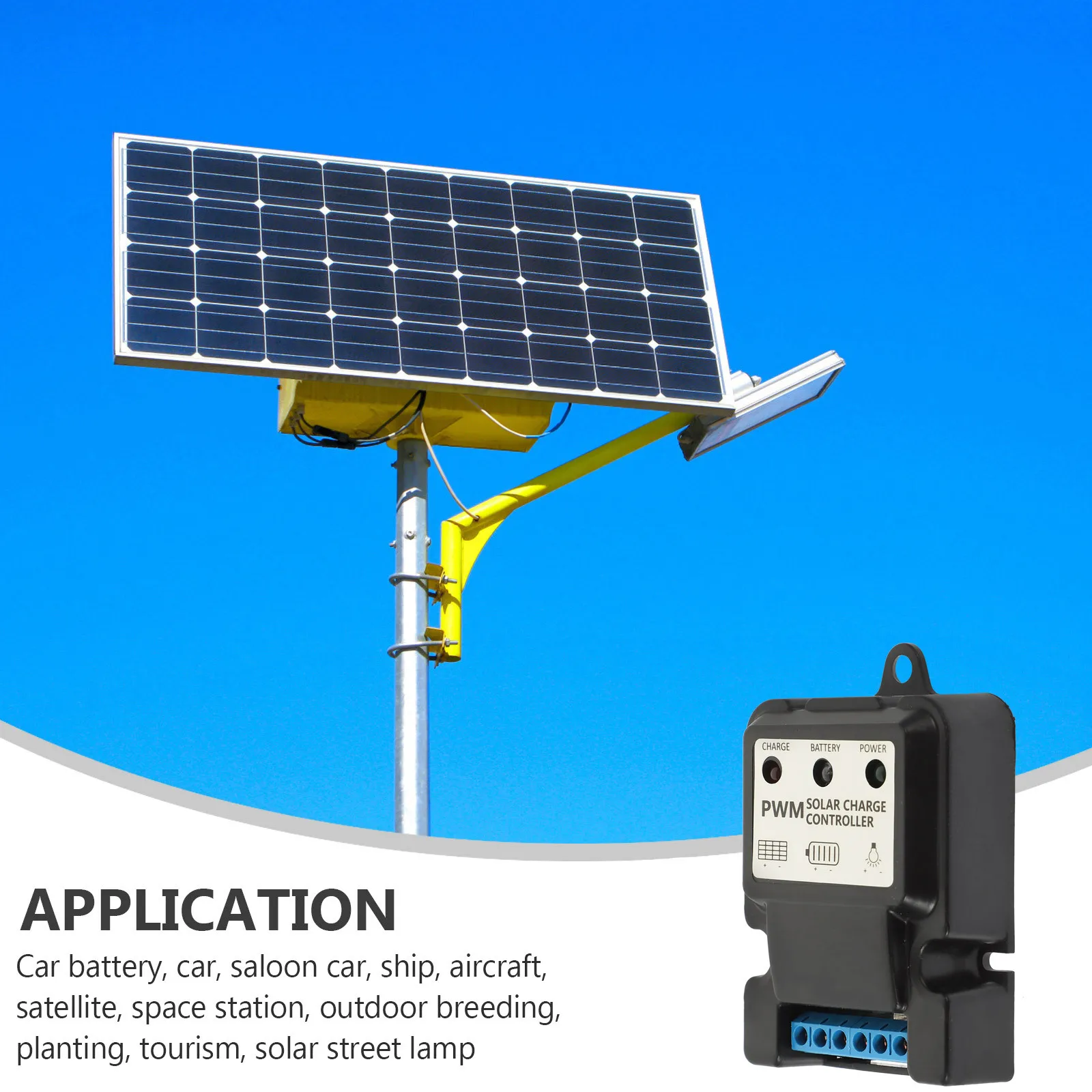 

6V 12V 10A Solar Charge Controller Pwm Regulator For Solar Panel Indicator Manual Discharge