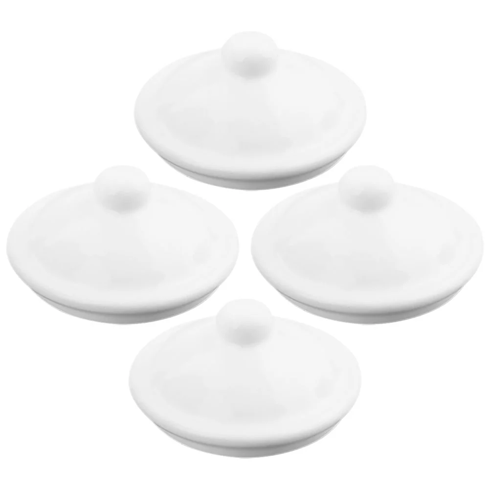 

4Pcs Enamel Cup Cover Replacement Water Cup Lid Tea Cup Cover Milk Mug Lid replacement cup lid enamel cup lid