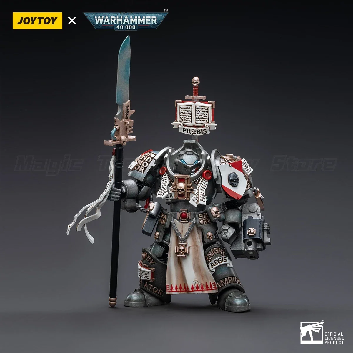 【Na stanie】JOYTOY 1/18 Figurka akcji Warhammer 40K Grey Knights Terminator Jaric Thule Zabawka
