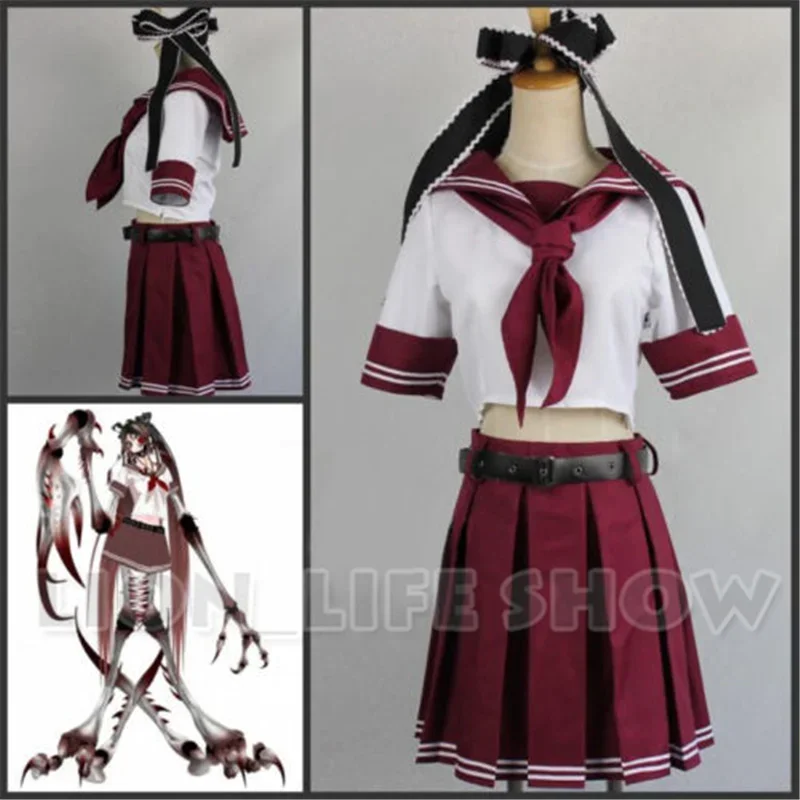 Karune miku Calcium Bacterial Contamination Uniform Cosplay Costume