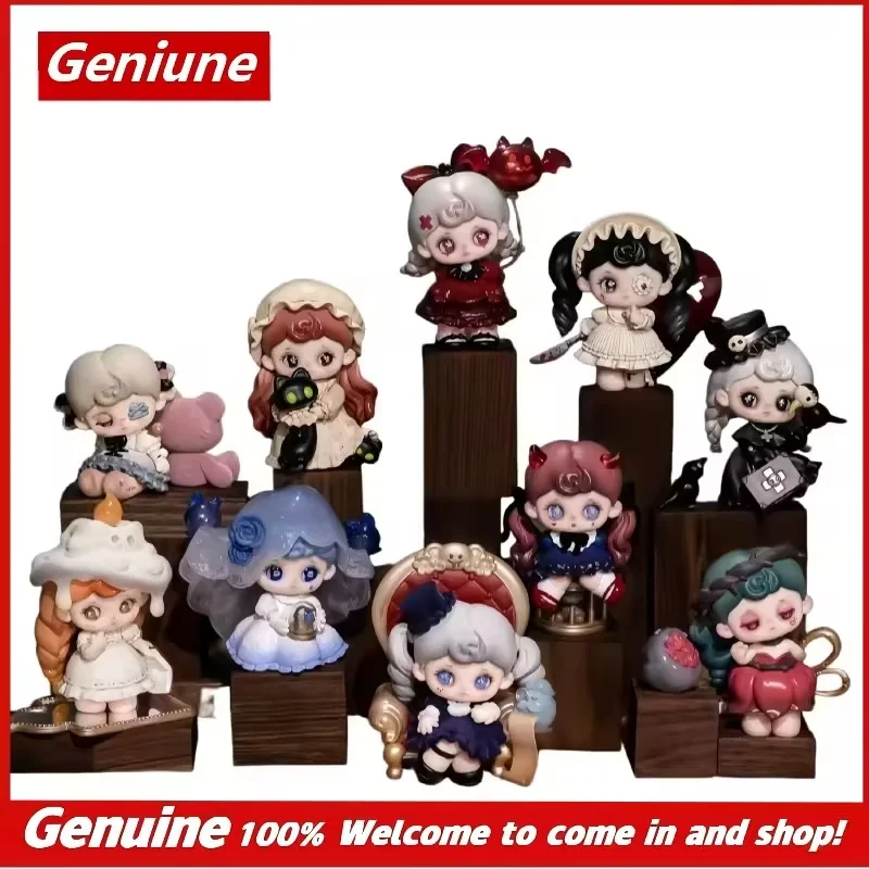 New TARTI Ghost Hotel Series Blind Box Figure Cute Anime Collectible Doll Desktop Ornament New Year Holiday Gift For Teen Girls