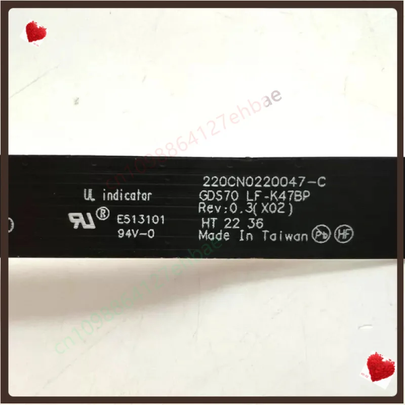 New Laptop Camera Connect Cable for Dell Alienware X17 R1 R2 03D2FF 3D2FF