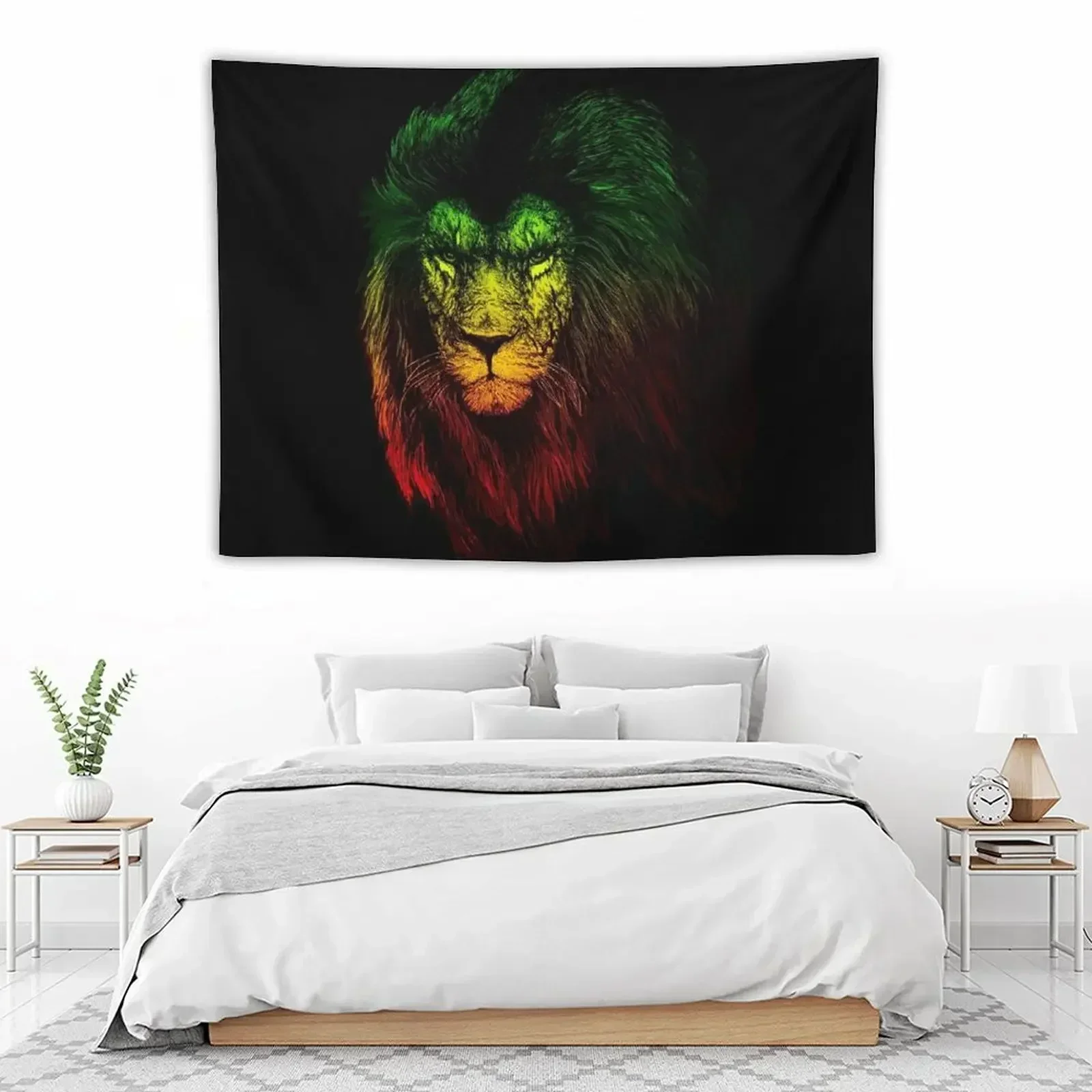 

Reggae Lion Tapestry Bedroom Decoration Funny Cute Decor Luxury Living Room Decoration Tapestry
