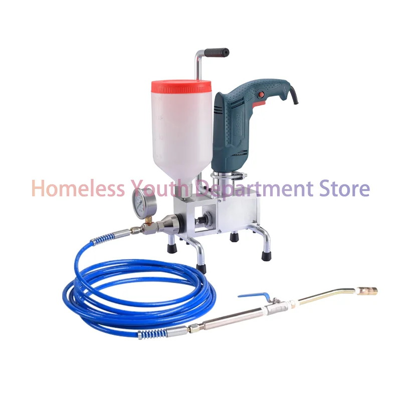 

Grout Injection Pump Manual One Component High Pressure Epoxy Polyurethane Concrete Pump