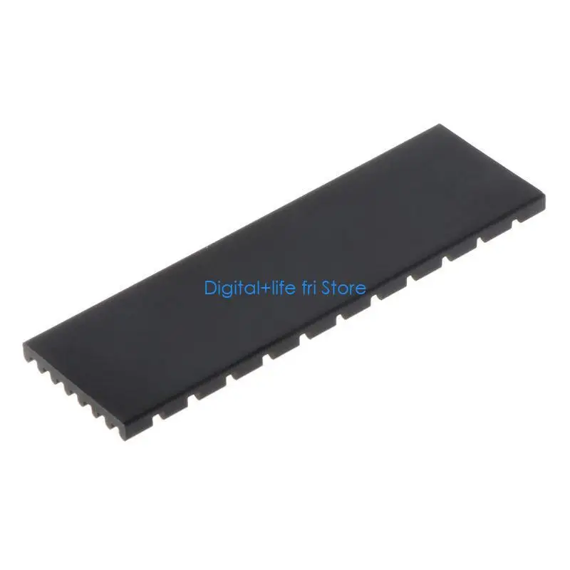 

E06D for M.2 Hard Drive Heatsink Thin Aluminum Radiator Cooler for M2 NVME 2280 PCIE SSD 70x22x3m