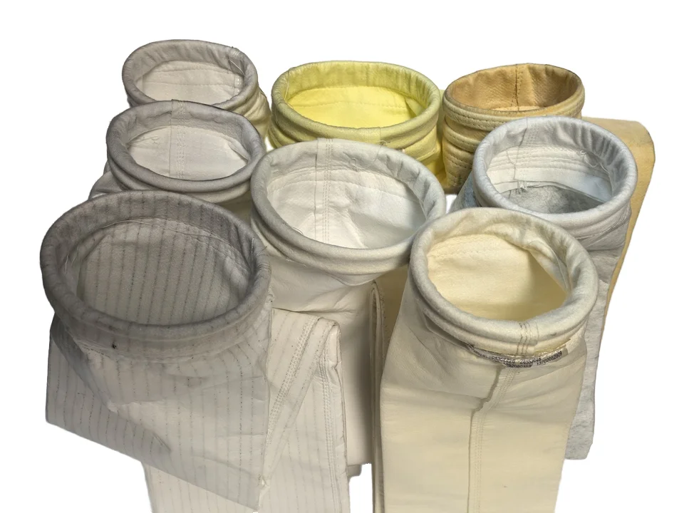 Sacchetto filtro in pellicola PE antistatica a strisce per una efficiente pompa centrale per la filtrazione di particelle di polvere per un'ambiente di lavoro industriale migliorato