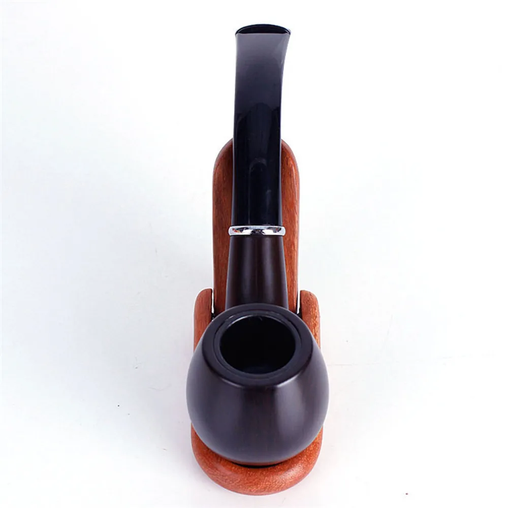 Wood Grain Resin Vintage Durable Tobacco Smoking Pipe Smoke Pipes Reduce Tar Cigarette Filter Men Gift Tobacco Smoking Gadgets