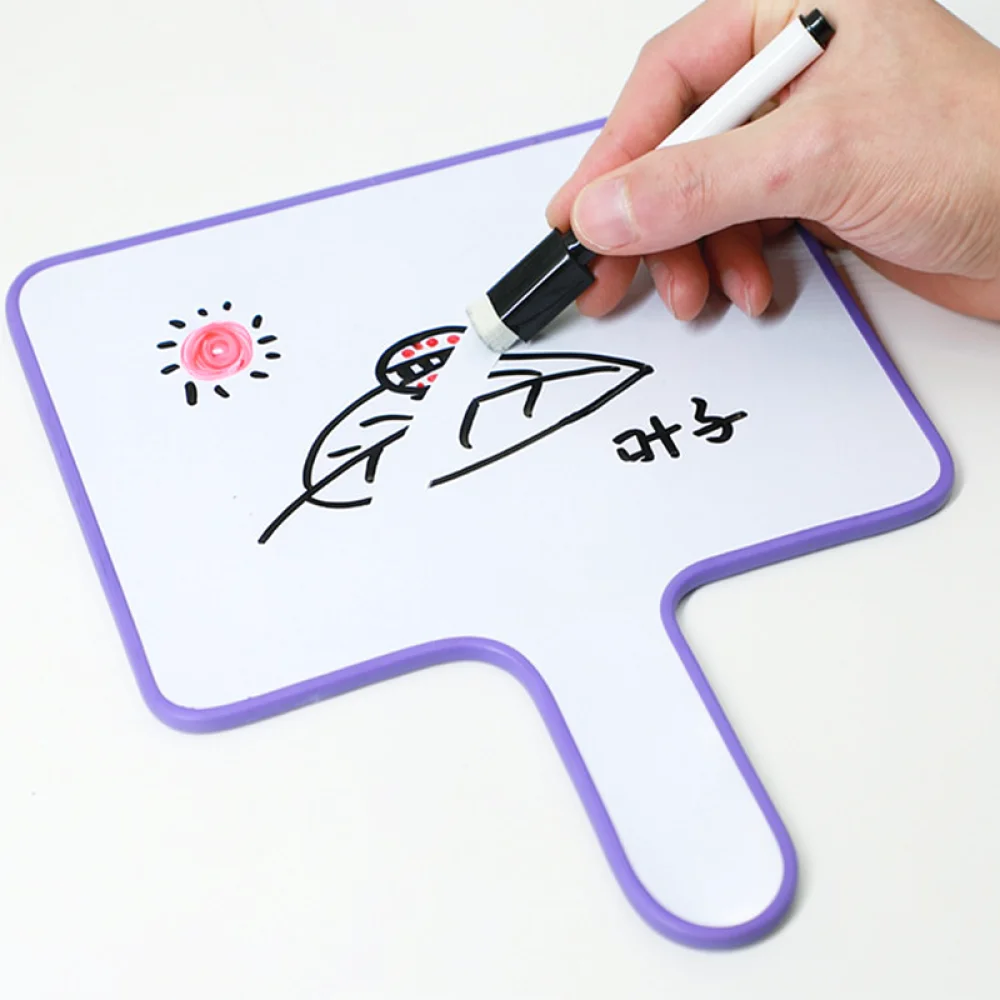 Small Portable Whiteboard Double Sided Writing Board For Classroom Presentation Office Discussion Memo Tablet Erasable