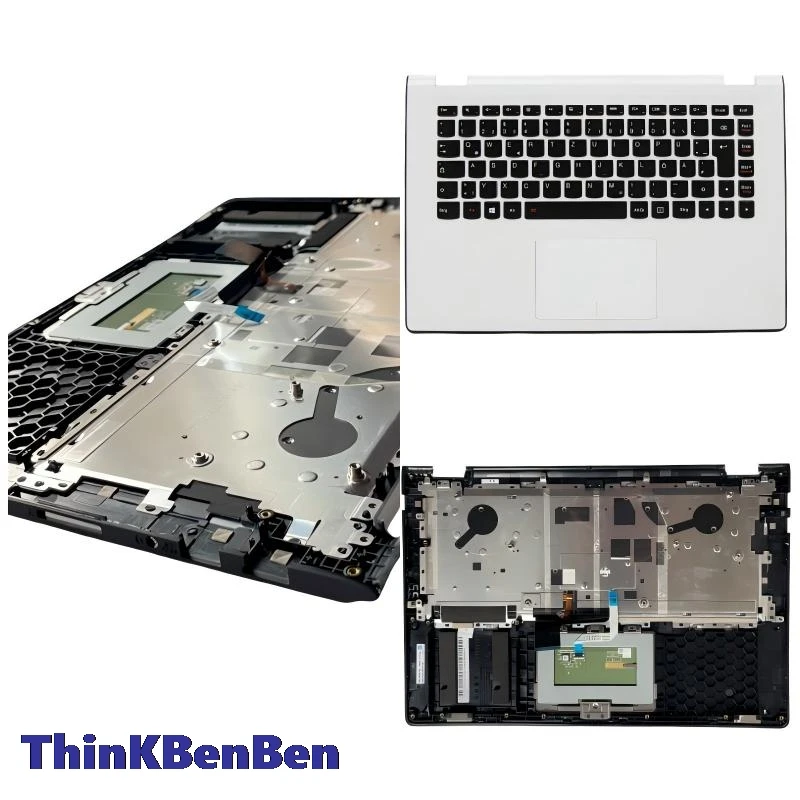 

GR Greek White Keyboard Upper Case Palmrest Shell Cover For Lenovo Ideapad Yoga 700 14 14ISK 3 1470 5CB0K61155