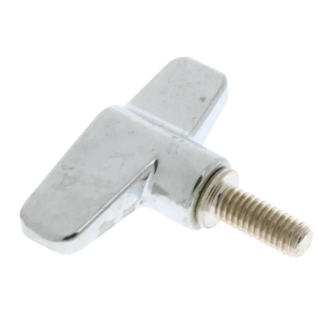 سبائك الزنك طبلة حامل الجناح طبل الصنج حامل الجناح الجوز المسمار قطر 6 مللي متر استبدال أجزاء ل قرع الطبل