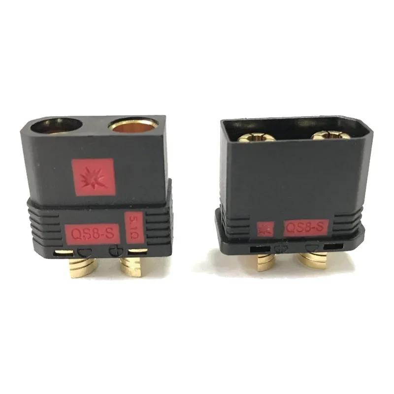 QS8-S Anti-funken Heavy Duty Batterie Stecker Gold Stecker Große Strom Stecker Für RC Auto Modell Landwirtschaft Drone