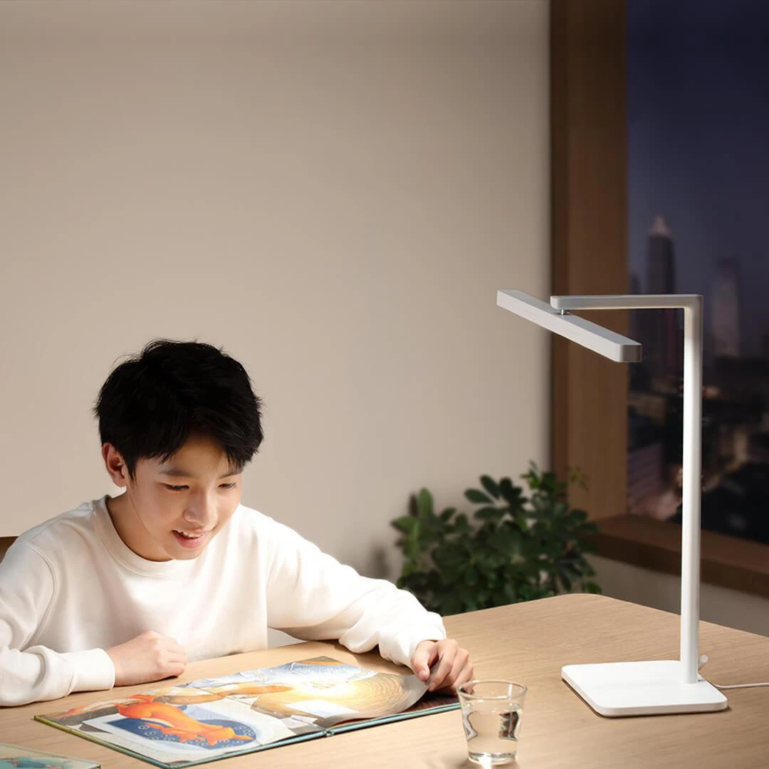 New Xiaomi Mijia Desk Lamp 2 Table Light 60cm Long Lamp Holder Bedroom Reading Lamp Xiaomi HyperOS Connect Adjustable Light Mode