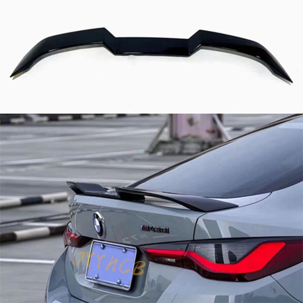 

FOR BMW M3 M4 M5 G20 G28 G22 G80 G30 F90 2021-2022 High Quality ABS Glossy black Car Rear Wing Trunk Lip Spoiler