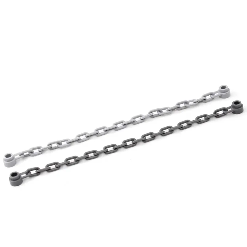 10 pçs corrente 1x16 comprimento mini figuras de ação peças bloco de construção acessórios conjunto moc modelo componentes montagem tijolos brinquedos